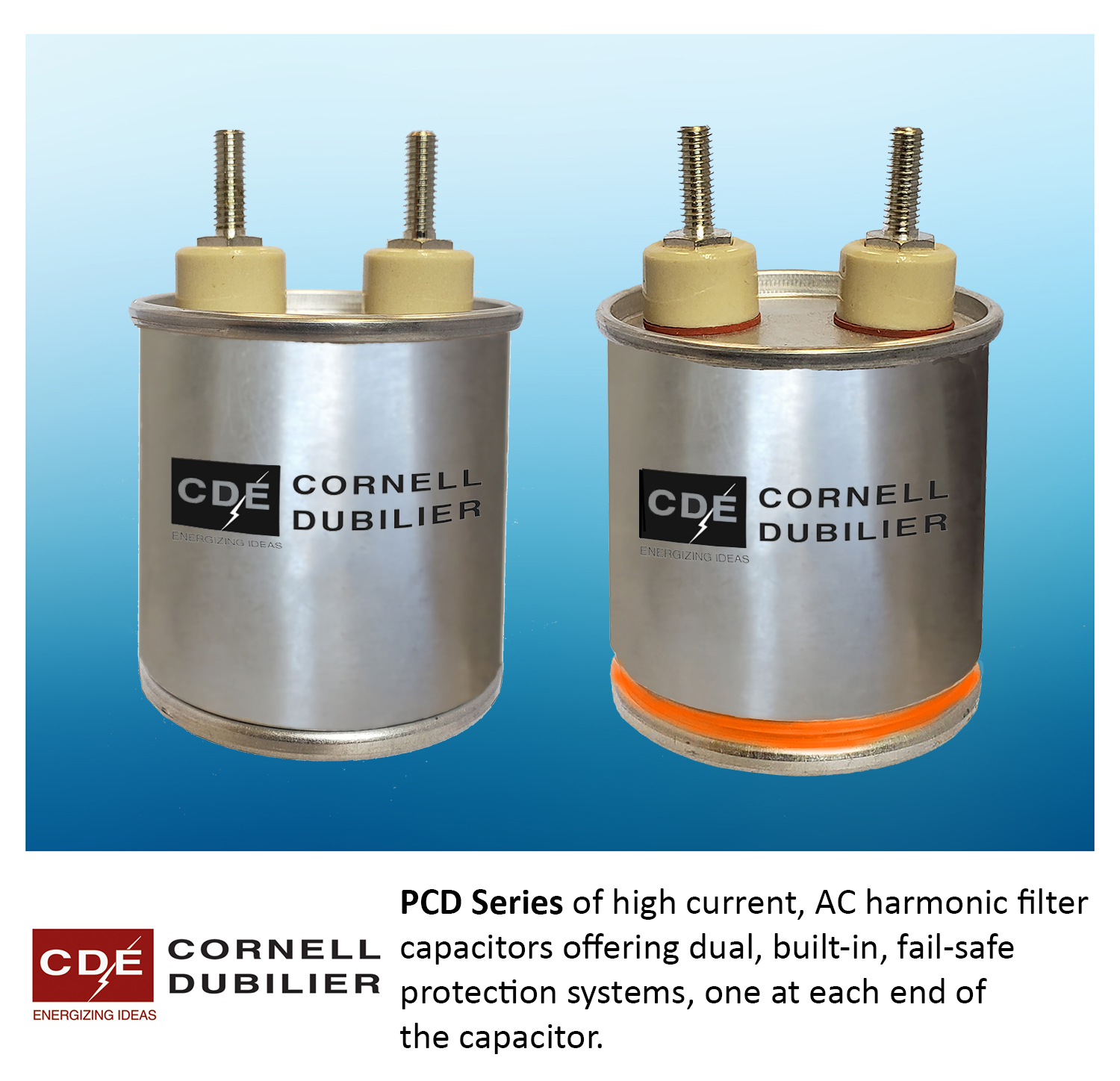 AC Harmonic Filter Capacitors Offer Built-in Protection Systems